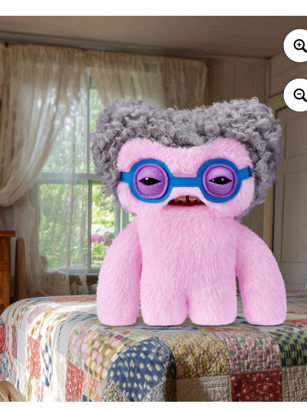 ZURU Fuggler Old Fogies 9-inch plush toy named Squidge